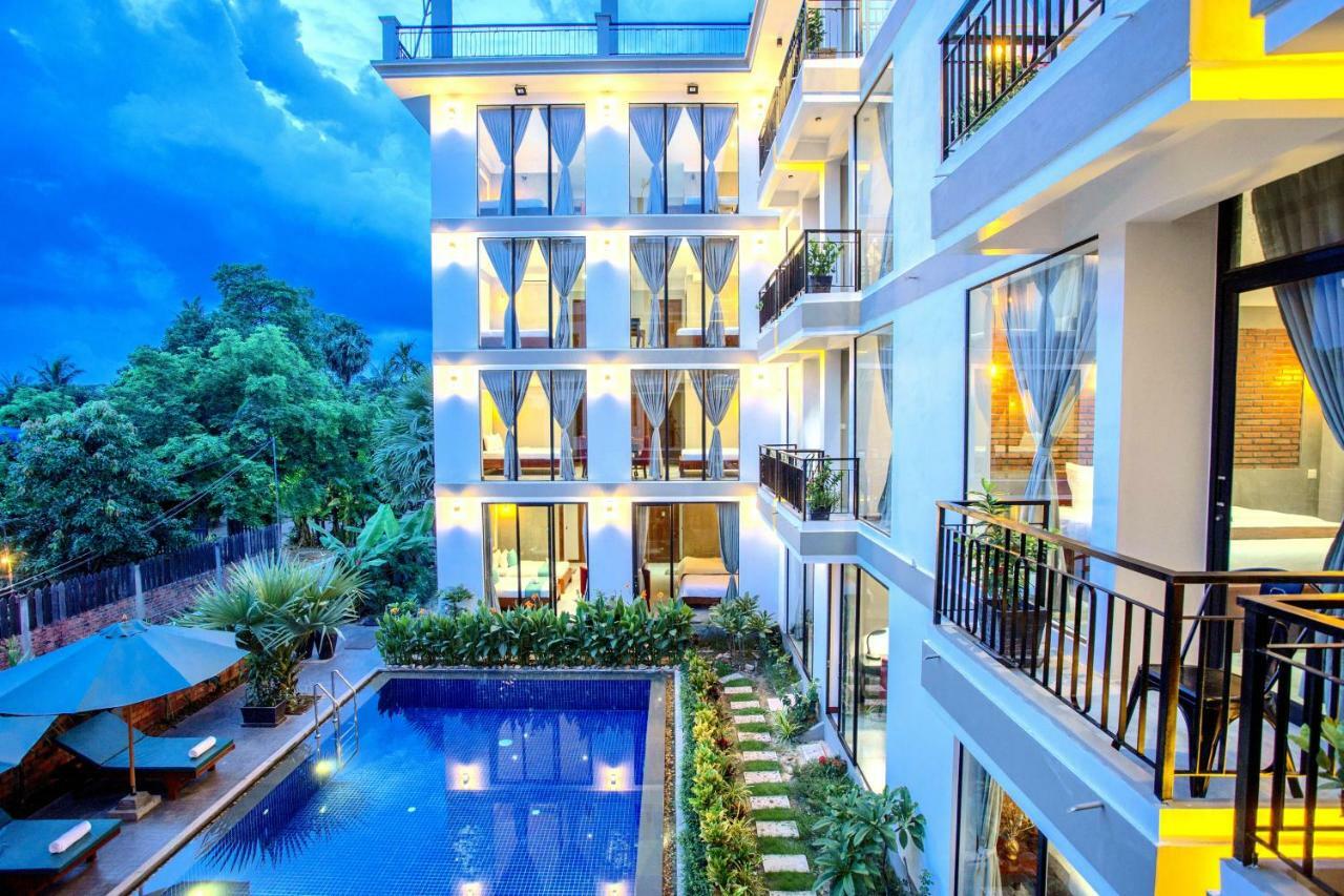 Central Blanche Residence Siem Reap Exterior photo